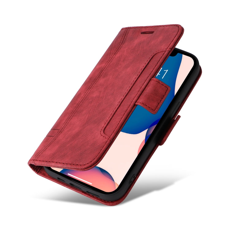 For iPhone 14 Plus BETOPNICE Dual-side Buckle Leather Phone Case