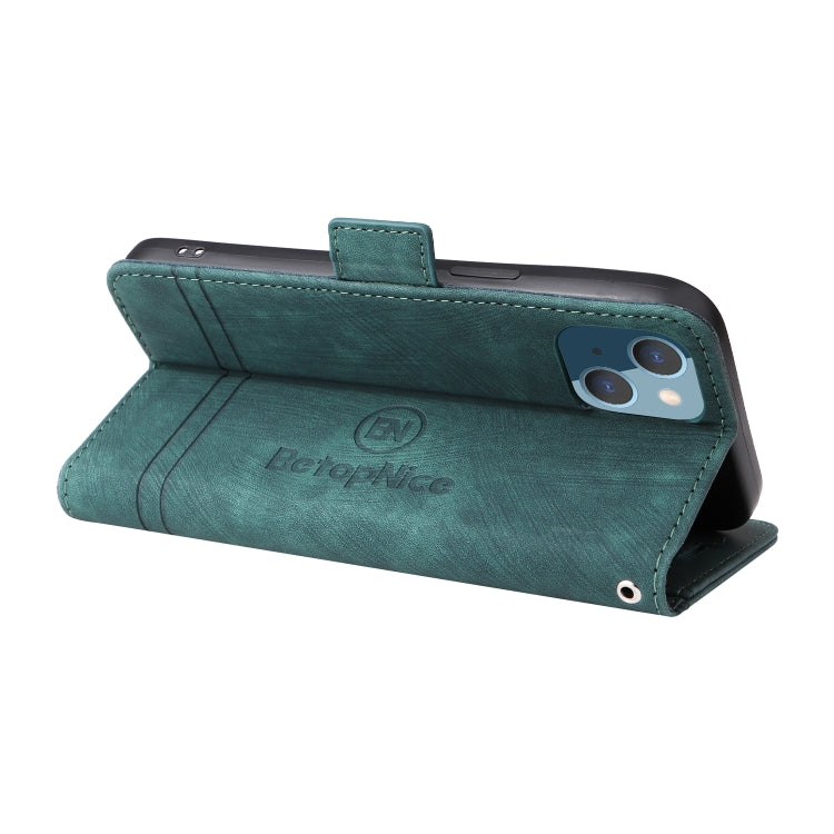For iPhone 14 Plus BETOPNICE Dual-side Buckle Leather Phone Case