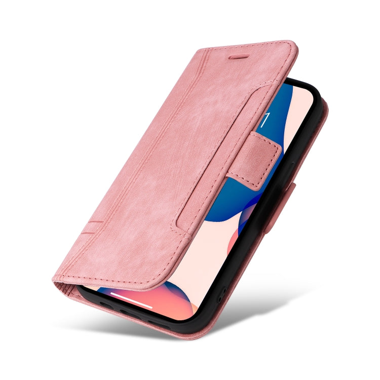 For iPhone 14 Pro Max BETOPNICE Dual-side Buckle Leather Phone Case