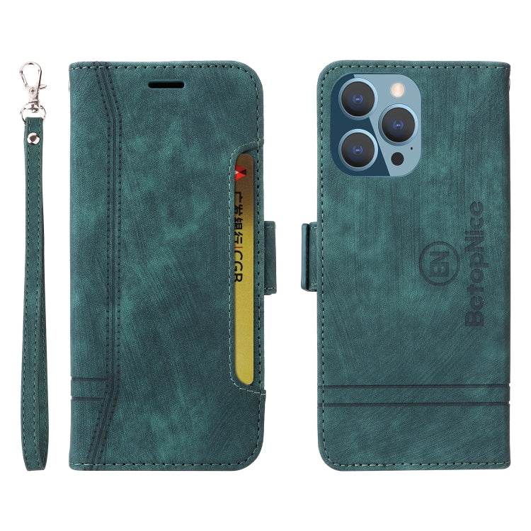 For iPhone 14 Pro Max BETOPNICE Dual-side Buckle Leather Phone Case
