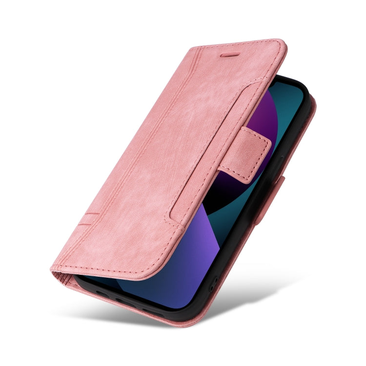 For iPhone 13 BETOPNICE Dual-side Buckle Leather Phone Case