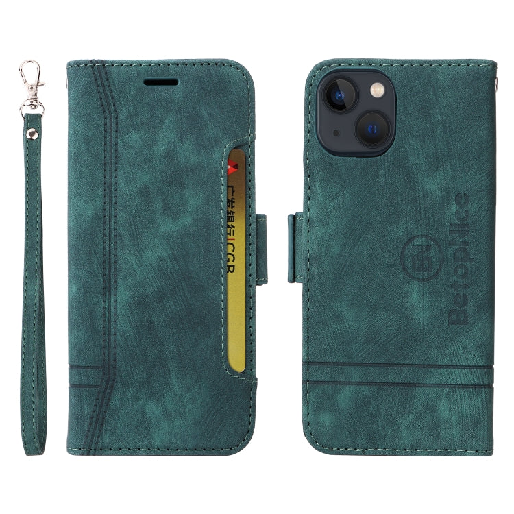 For iPhone 13 BETOPNICE Dual-side Buckle Leather Phone Case