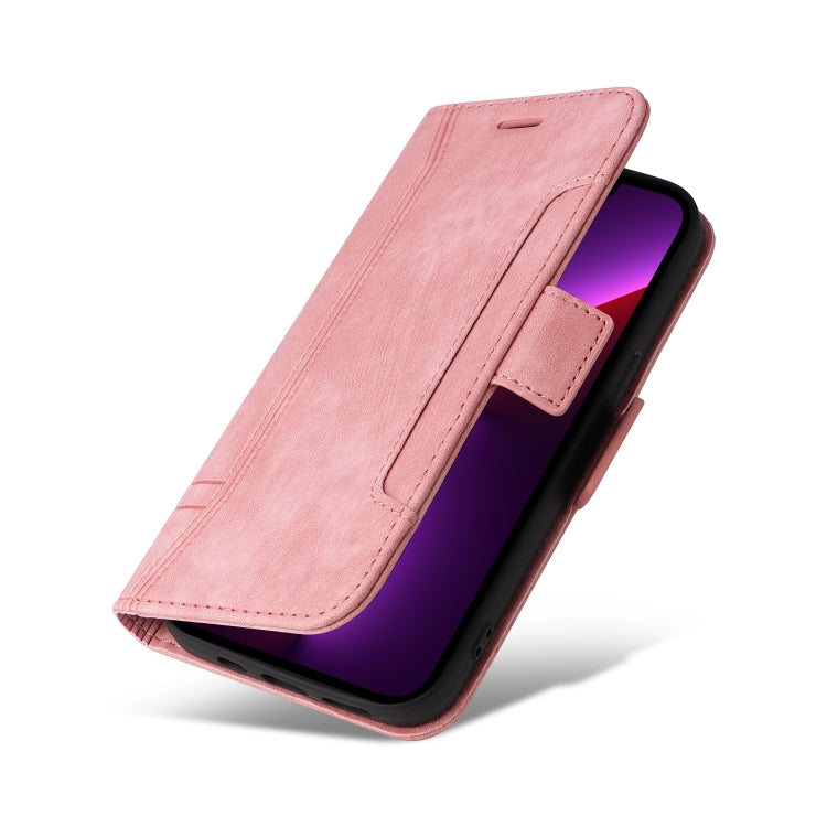 For iPhone 13 Pro BETOPNICE Dual-side Buckle Leather Phone Case