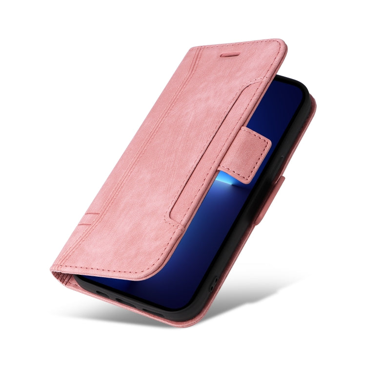 For iPhone 13 Pro Max BETOPNICE Dual-side Buckle Leather Phone Case