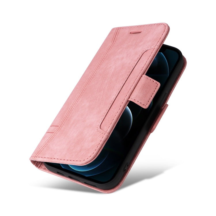 For iPhone 12 mini BETOPNICE Dual-side Buckle Leather Phone Case