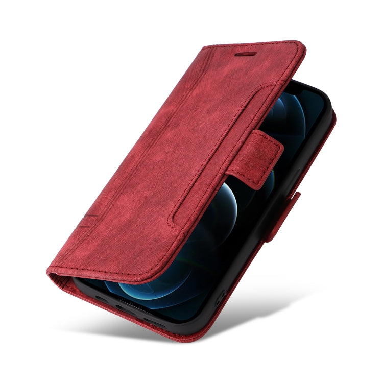 For iPhone 12 mini BETOPNICE Dual-side Buckle Leather Phone Case