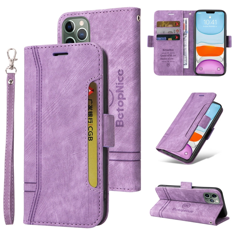 For iPhone 11 BETOPNICE Dual-side Buckle Leather Phone Case