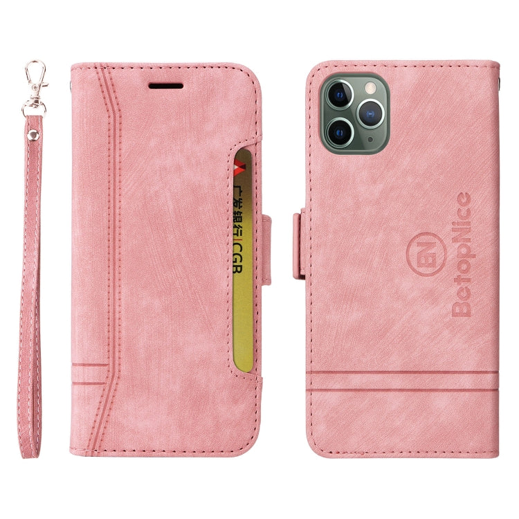 For iPhone 11 Pro BETOPNICE Dual-side Buckle Leather Phone Case