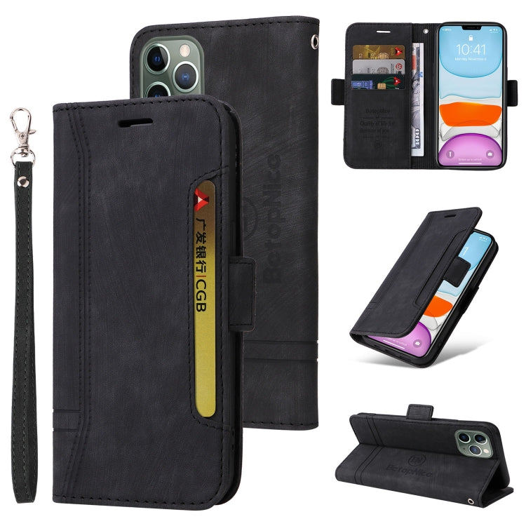 For iPhone 11 Pro BETOPNICE Dual-side Buckle Leather Phone Case