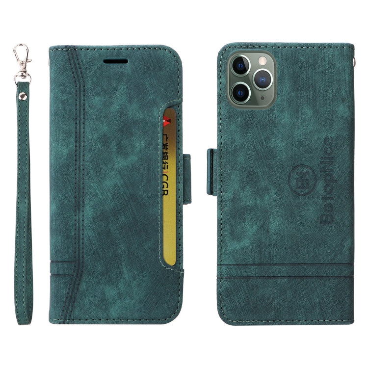 For iPhone 11 Pro BETOPNICE Dual-side Buckle Leather Phone Case