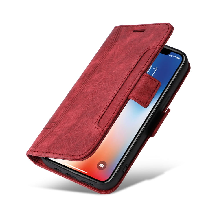 For iPhone XR BETOPNICE Dual-side Buckle Leather Phone Case