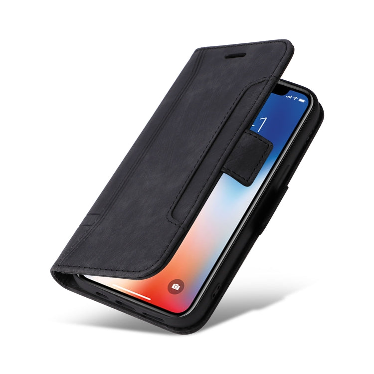 For iPhone XS Max BETOPNICE Dual-side Buckle Leather Phone Case
