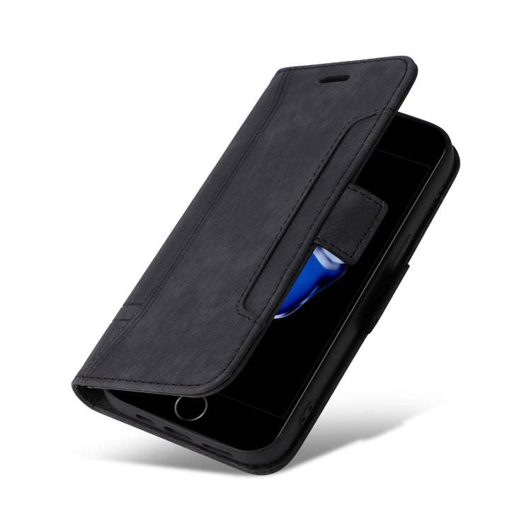 For iPhone SE 2022 / SE 2020 / 7 / 8 BETOPNICE Dual-side Buckle Leather Phone Case