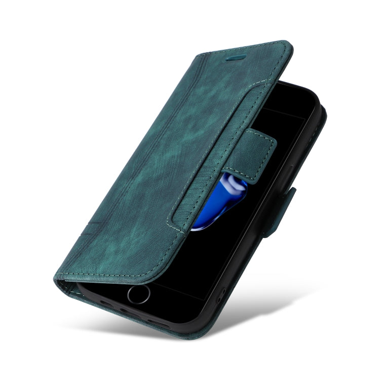 For iPhone SE 2022 / SE 2020 / 7 / 8 BETOPNICE Dual-side Buckle Leather Phone Case