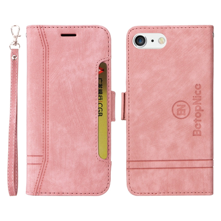 For iPhone 7 Plus / 8 Plus BETOPNICE Dual-side Buckle Leather Phone Case