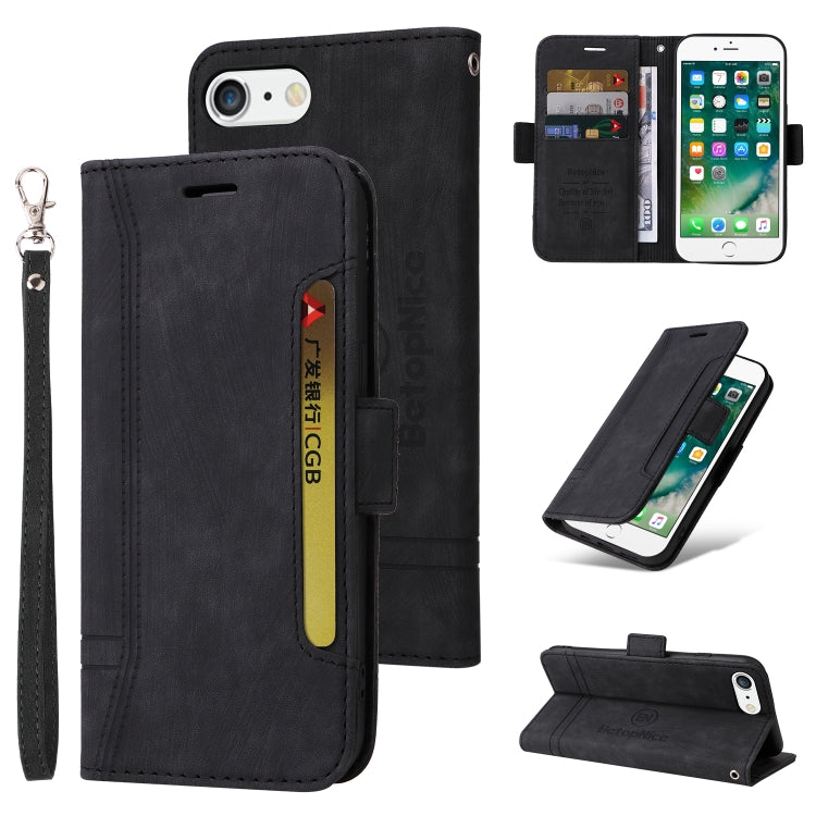 For iPhone 7 Plus / 8 Plus BETOPNICE Dual-side Buckle Leather Phone Case