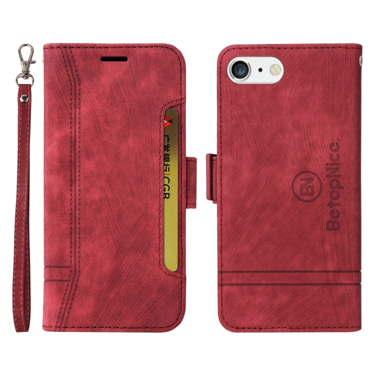 For iPhone 7 Plus / 8 Plus BETOPNICE Dual-side Buckle Leather Phone Case