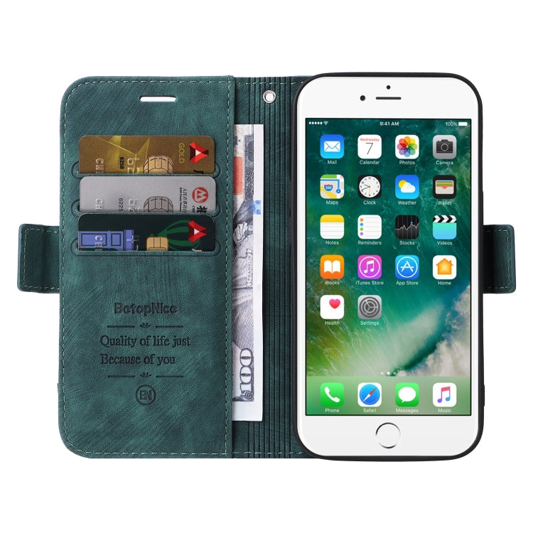 For iPhone 7 Plus / 8 Plus BETOPNICE Dual-side Buckle Leather Phone Case