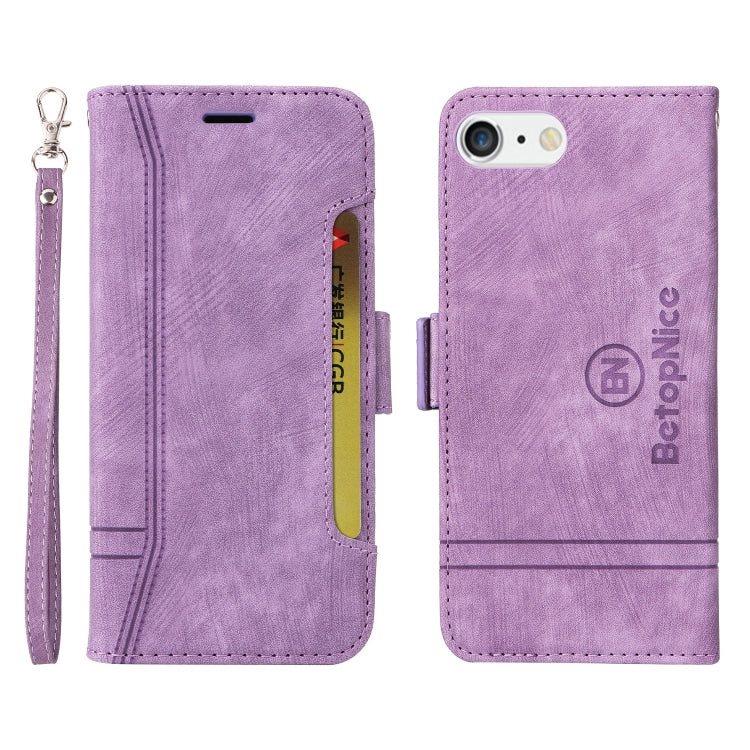 For iPhone 7 Plus / 8 Plus BETOPNICE Dual-side Buckle Leather Phone Case