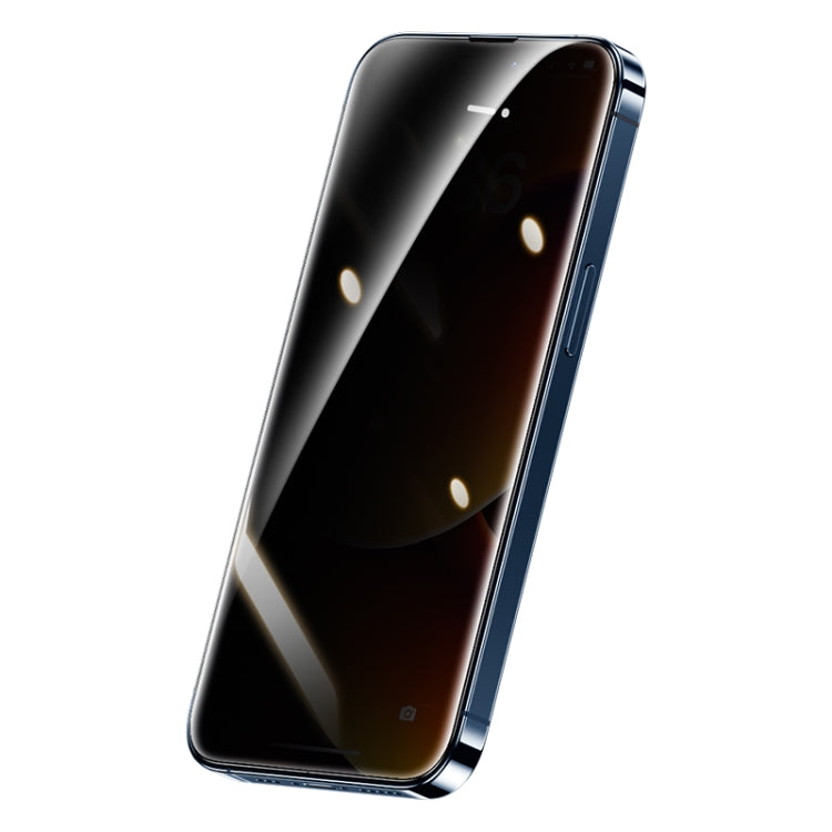 For iPhone 14 Plus/13 Pro Max Benks V Pro+ Series Dust Net Peep-proof Tempered Glass Film