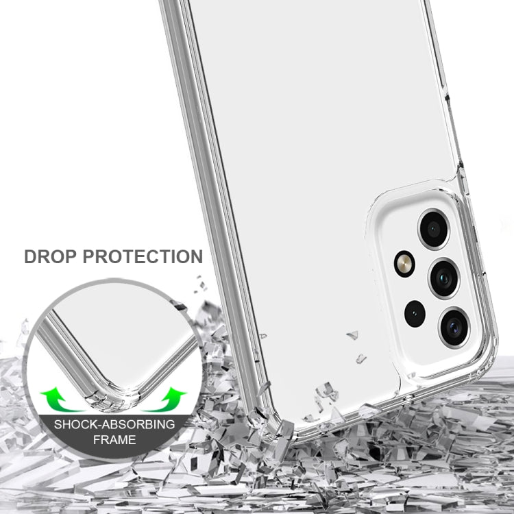 For Samsung Galaxy A23 5G Scratchproof Acrylic TPU Phone Case(Transparent)