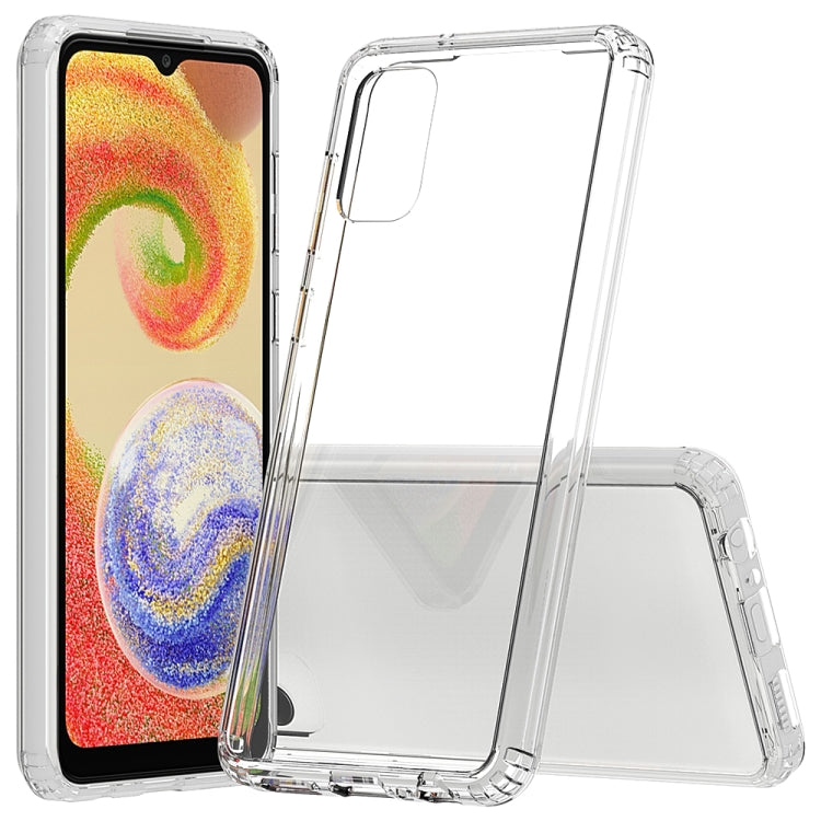 For Samsung Galaxy A04 4G Scratchproof Acrylic TPU Phone Case (Transparent)