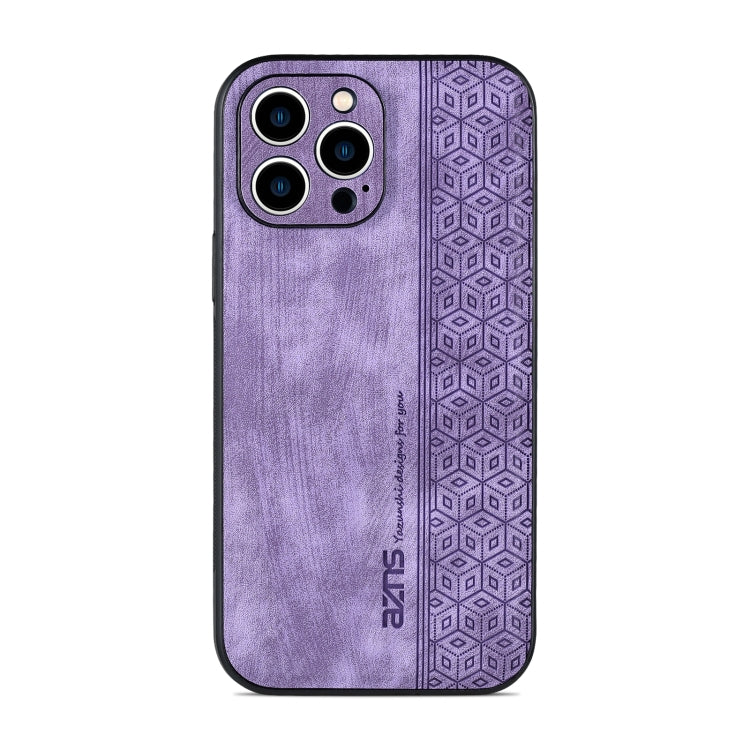 For iPhone 13 Pro Max AZNS 3D Embossed Skin Feel Phone Case