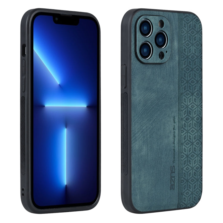 For iPhone 13 Pro AZNS 3D Embossed Skin Feel Phone Case