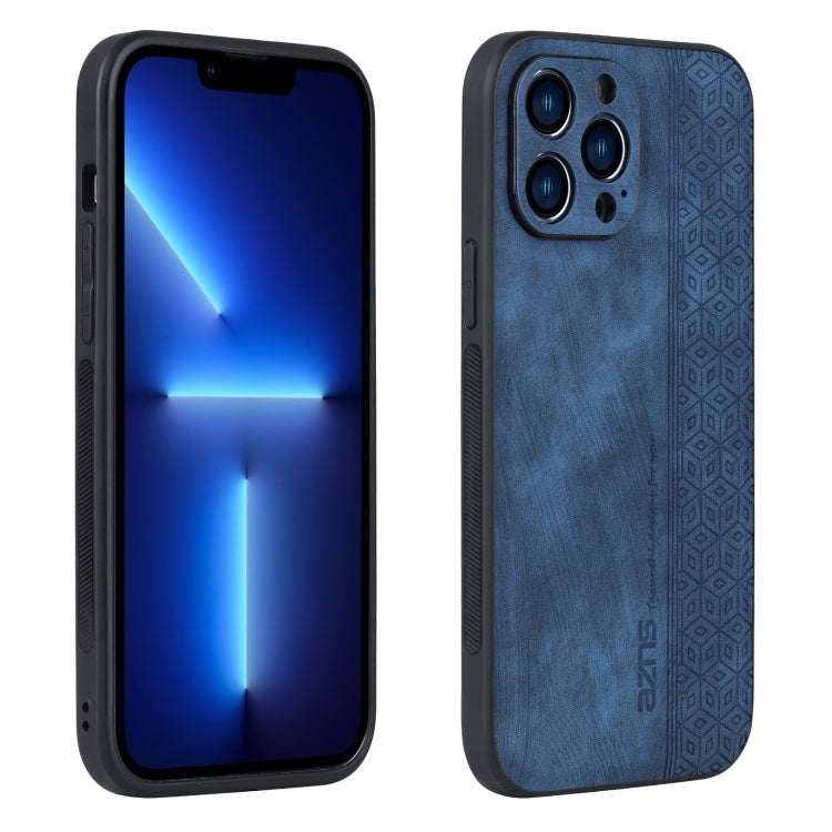For iPhone 12 Pro Max AZNS 3D Embossed Skin Feel Phone Case