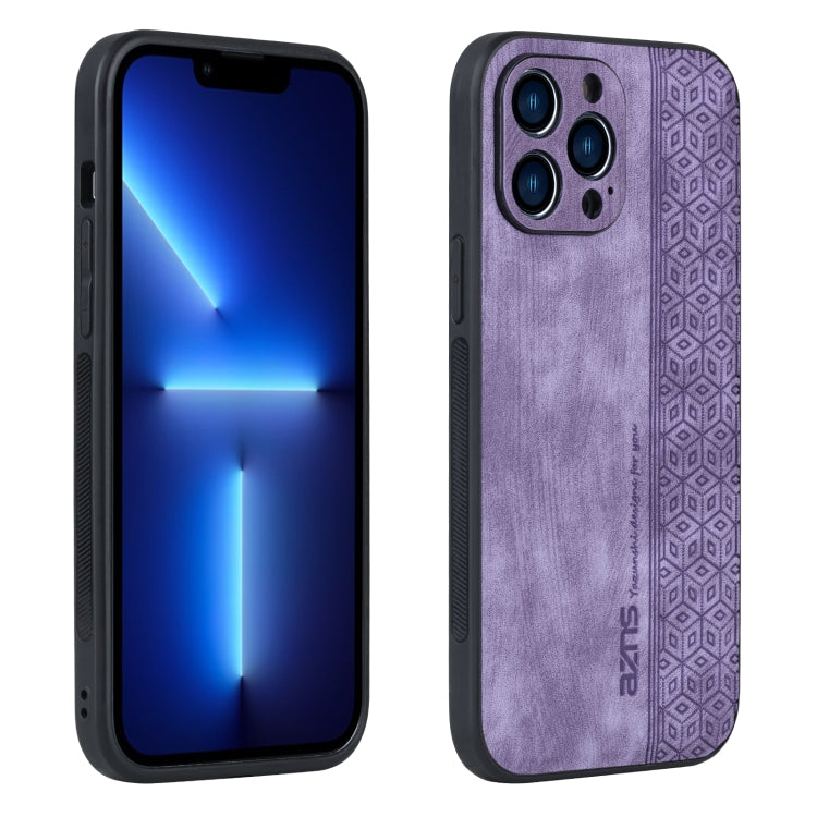 For iPhone 12 Pro AZNS 3D Embossed Skin Feel Phone Case