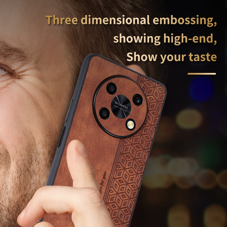For Huawei Enjoy 50 Pro / nova Y90 AZNS 3D Embossed Skin Feel Phone Case