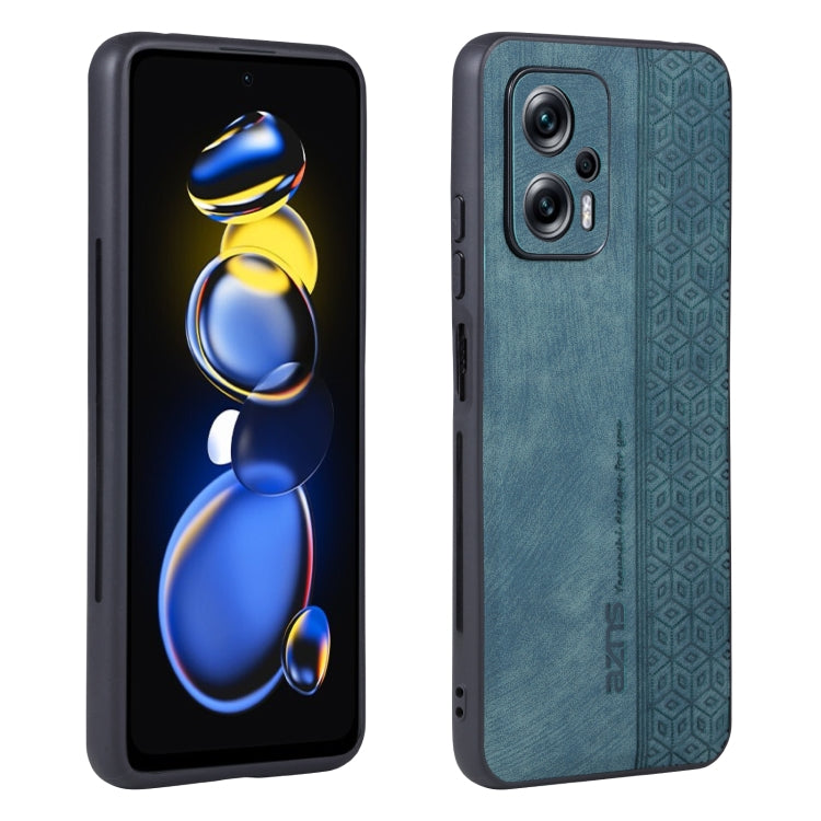 For Xiaomi Redmi Note 11T Pro 5G AZNS 3D Embossed Skin Feel Phone Case