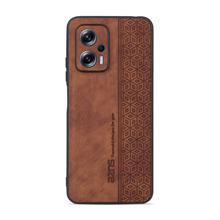 For Xiaomi Redmi Note 11T Pro 5G AZNS 3D Embossed Skin Feel Phone Case