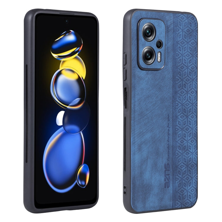 For Xiaomi Redmi Note 11T Pro 5G AZNS 3D Embossed Skin Feel Phone Case