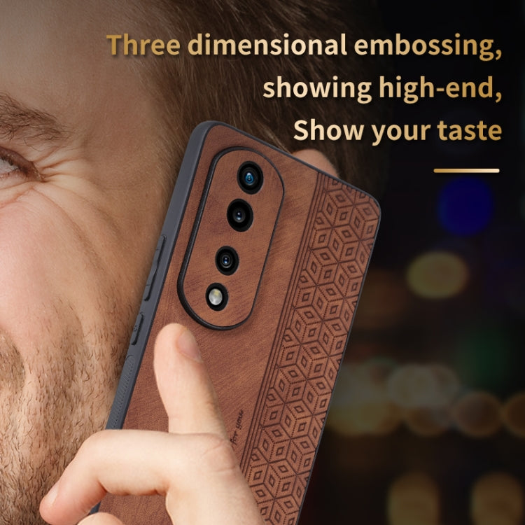 For Honor 70 AZNS 3D Embossed Skin Feel Phone Case