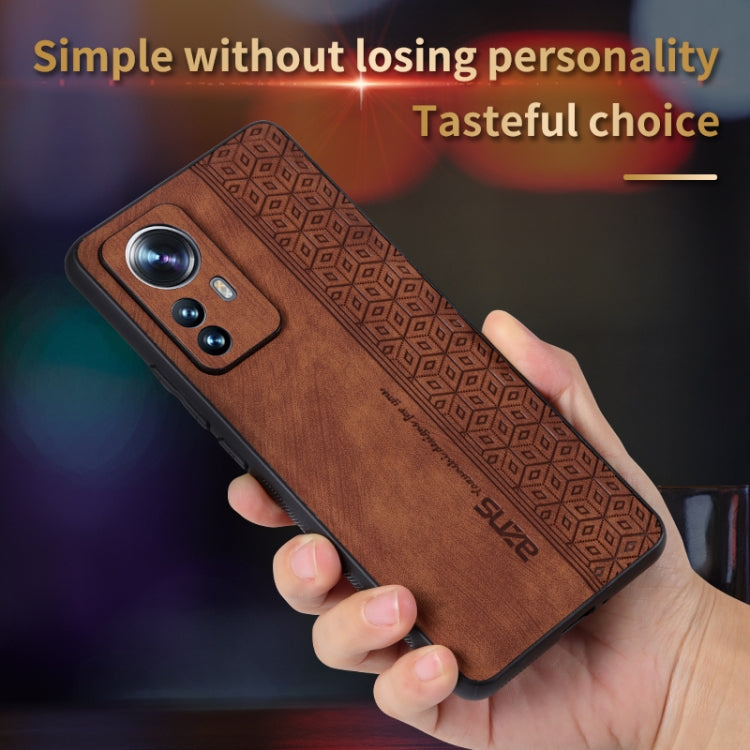 For Xiaomi 12 Pro / 12S Pro AZNS 3D Embossed Skin Feel Phone Case