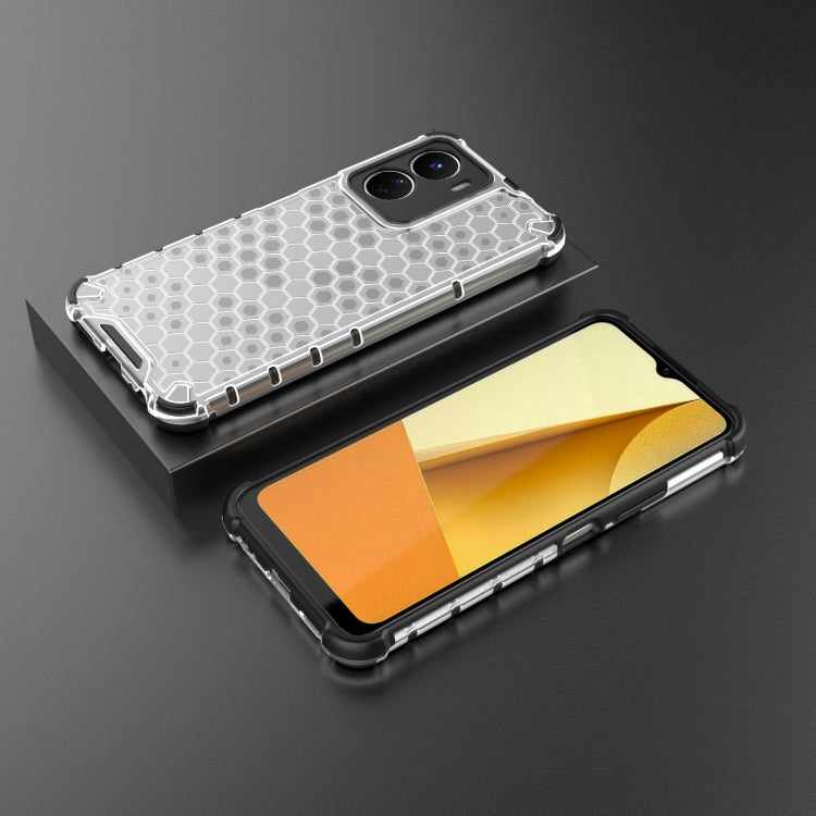 For vivo Y16 4G Global Honeycomb Phone Case