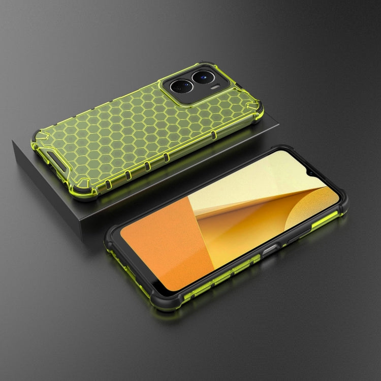 For vivo Y16 4G Global Honeycomb Phone Case