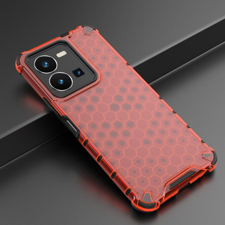 For vivo Y35 4G Global/Y22s 4G Global Honeycomb Phone Case