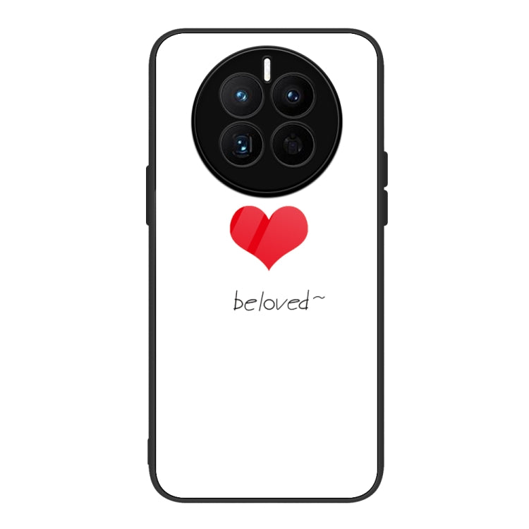 For Huawei Mate 50 Colorful Painted Glass Phone Case