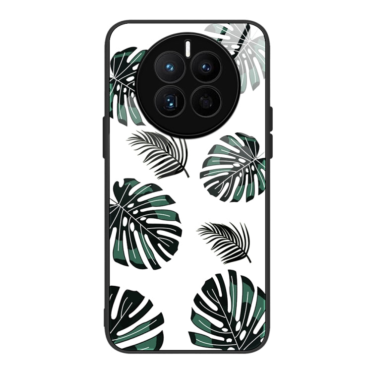 For Huawei Mate 50 Colorful Painted Glass Phone Case