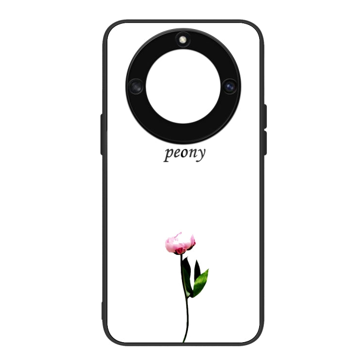 For Honor X40 Colorful Painted Glass Phone Case