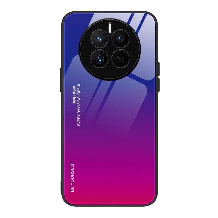 For Huawei Mate 50 Gradient Color Glass Phone Case
