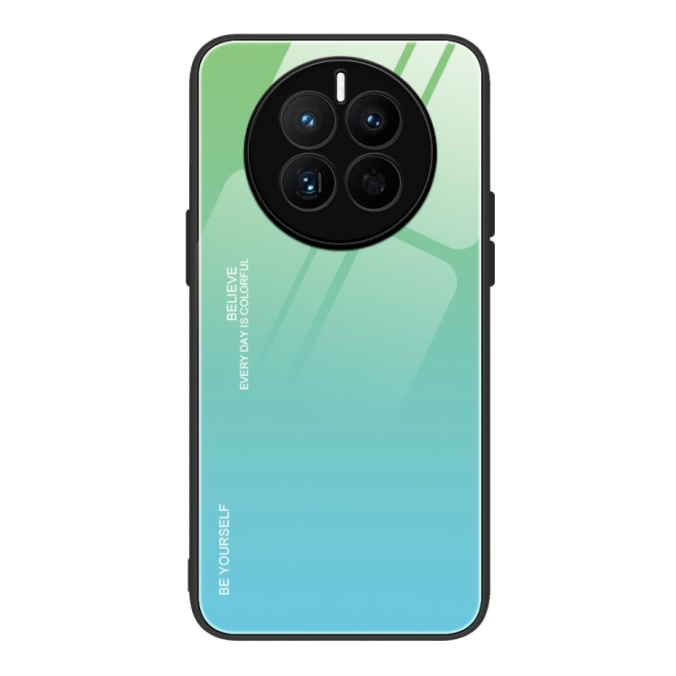 For Huawei Mate 50 Gradient Color Glass Phone Case