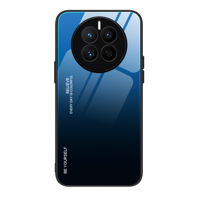 For Huawei Mate 50 Gradient Color Glass Phone Case
