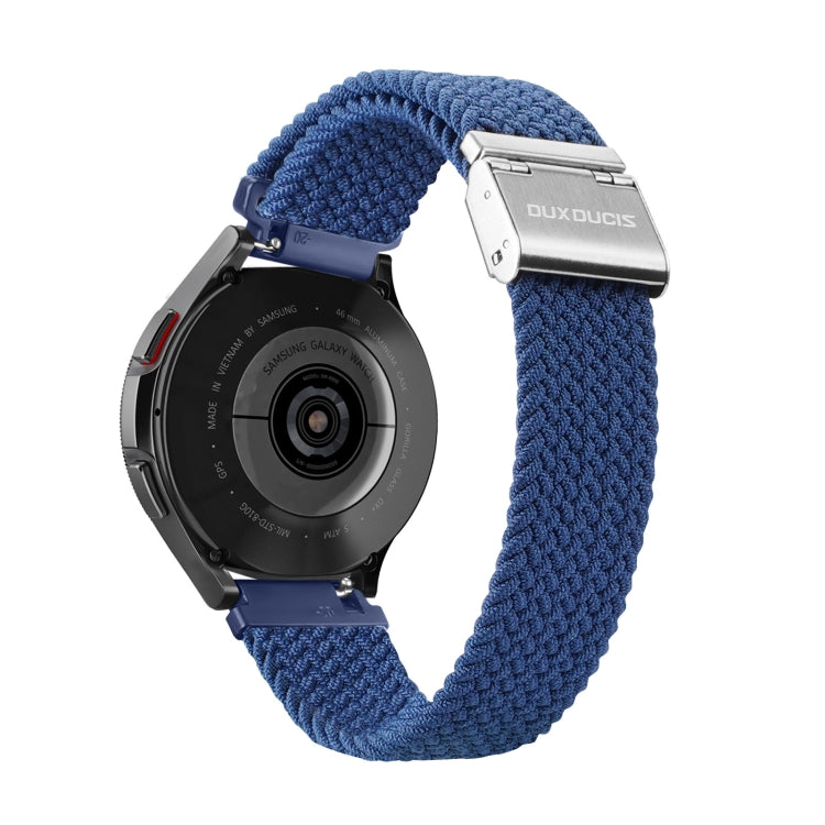 For Samsung Watch DUX DUCIS 22mm Braided Nylon Elastic Watch Band