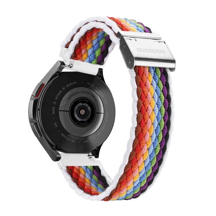 For Samsung Watch DUX DUCIS 22mm Braided Nylon Elastic Watch Band