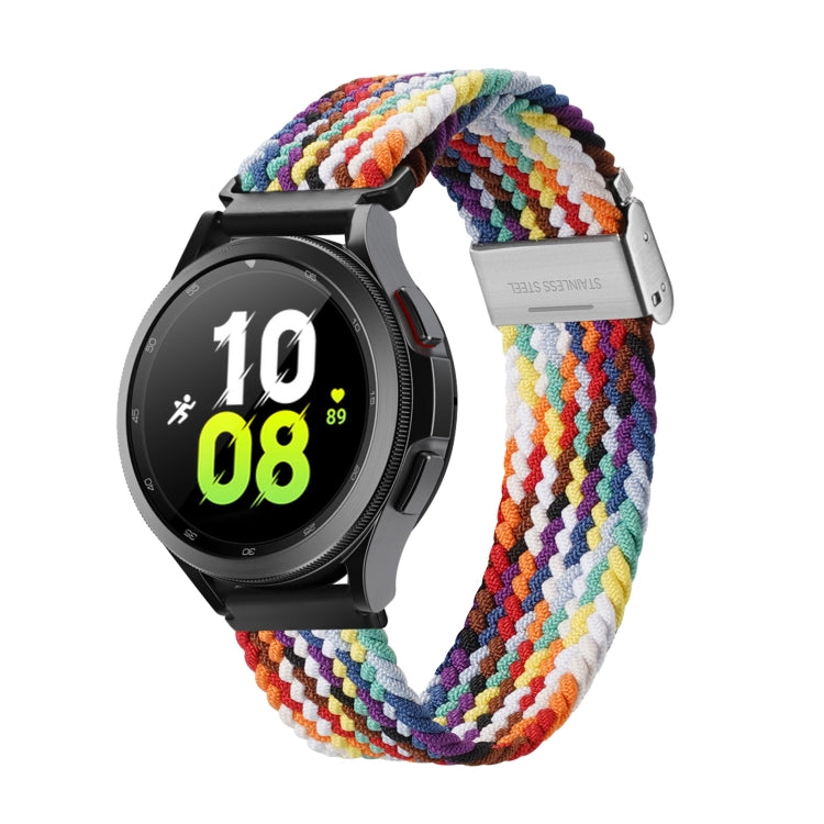 For Samsung Watch DUX DUCIS 22mm Braided Nylon Elastic Watch Band