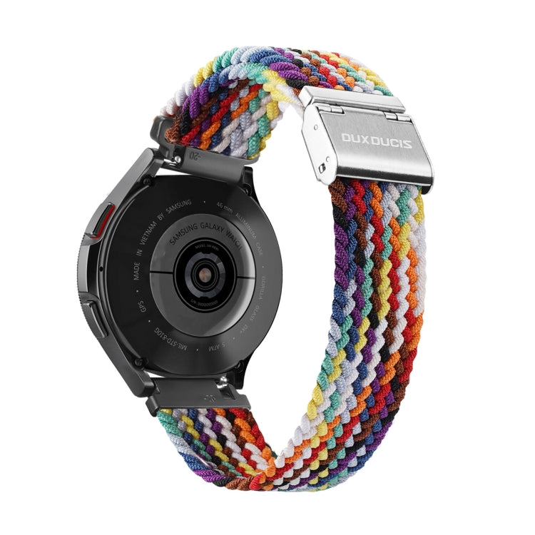 For Samsung Watch DUX DUCIS 22mm Braided Nylon Elastic Watch Band