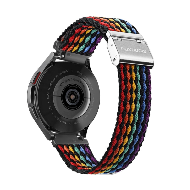 For Samsung Watch DUX DUCIS 22mm Braided Nylon Elastic Watch Band